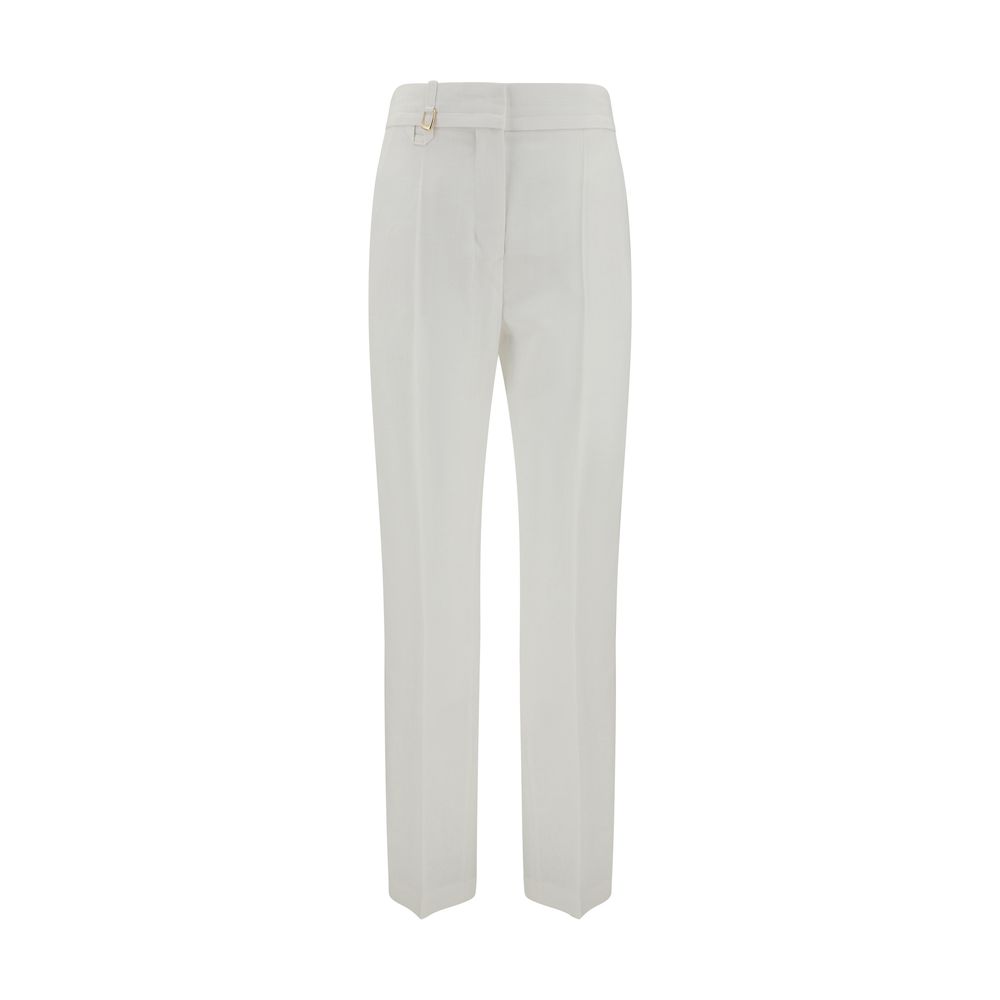 Calça Jacquemus Le Pantalon Tibau linho