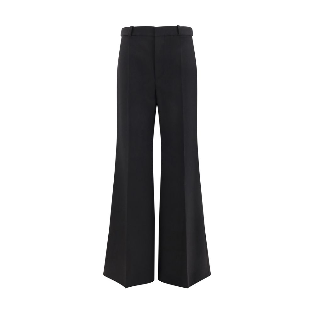 Calça flare de lã Chloé