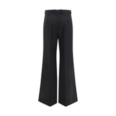 Calça flare de lã Chloé