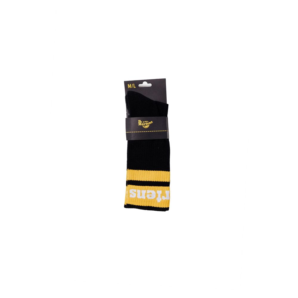 Meia Dr. Martens de poliéster preta