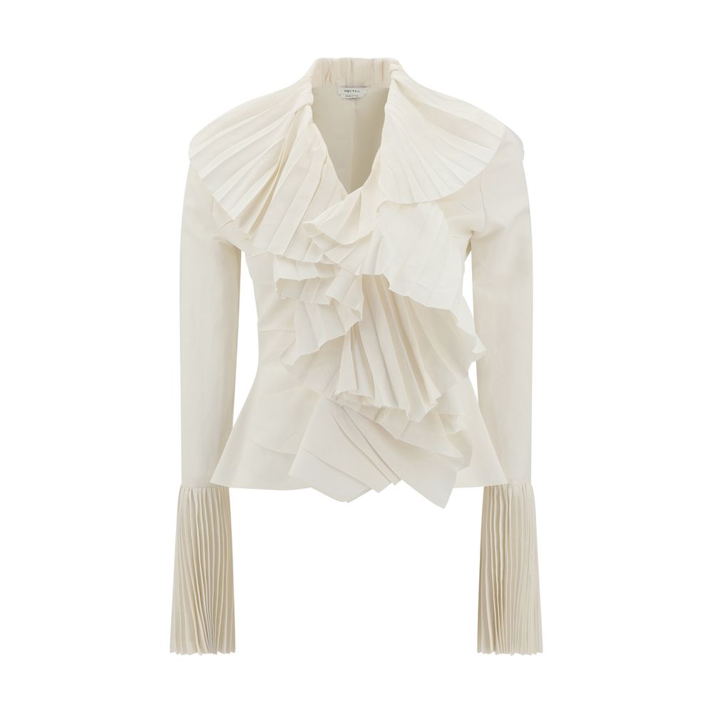 Camisa Alexander McQueen com Babados