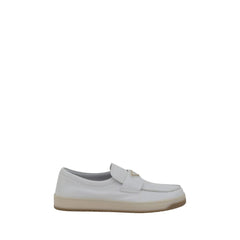 Mocassins com logotipo da Prada
