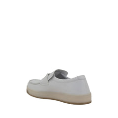 Mocassins com logotipo da Prada