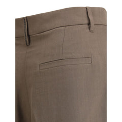 Brunello Cucinelli Calças largas