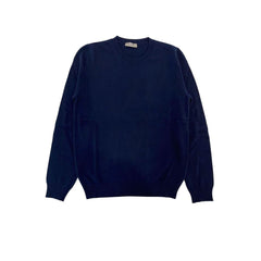 Suéter Masculino Valentino Azul de Lã Virgem