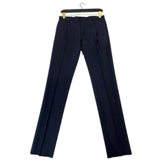 Calça Masculina Valentino Azul de Lã Virgem