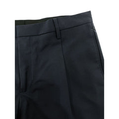 Calça Masculina Valentino Azul de Lã Virgem