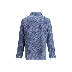 Camisa Brunello Cucinelli com estampa paisley