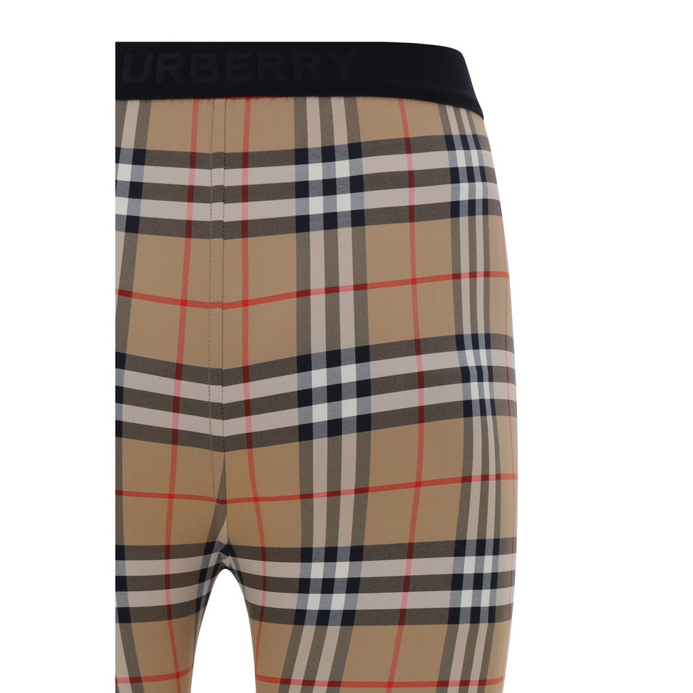 Leggings xadrez Burberry Archive