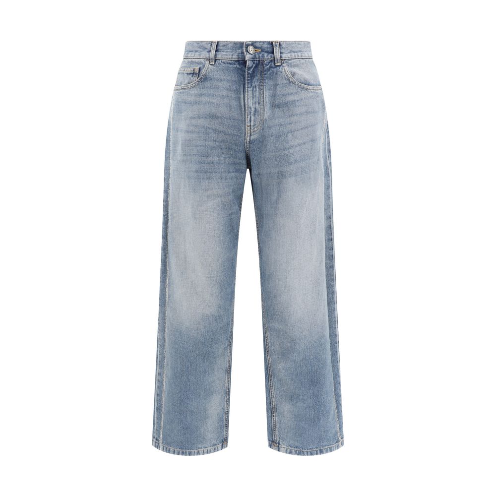 Calça jeans larga Palm Angels