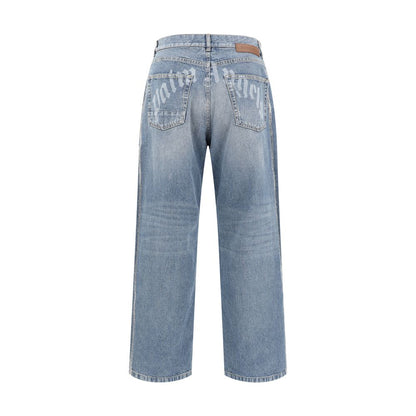 Calça jeans larga Palm Angels