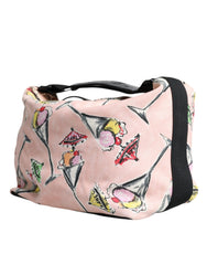 Bolsa Chanel Pink Cruise Collection Parfait Canvas Estampada