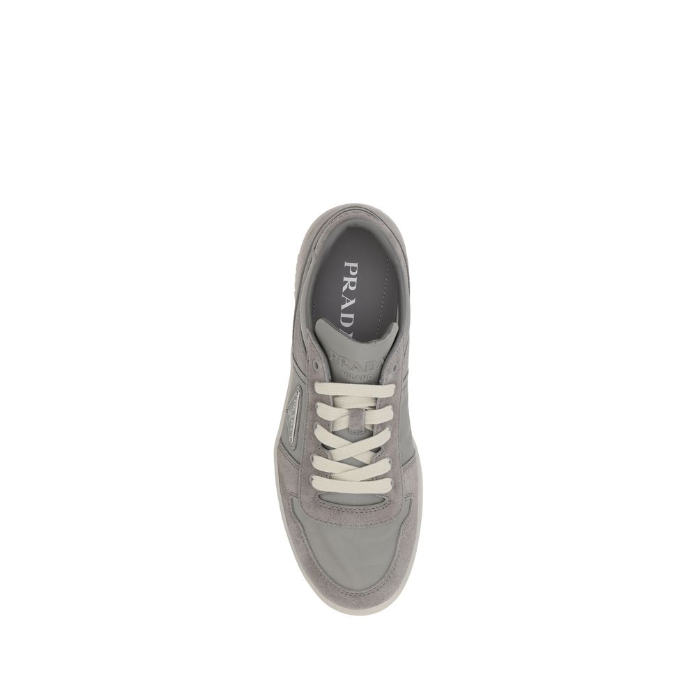 Tênis de couro Prada Suede