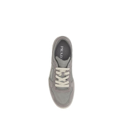 Tênis de couro Prada Suede