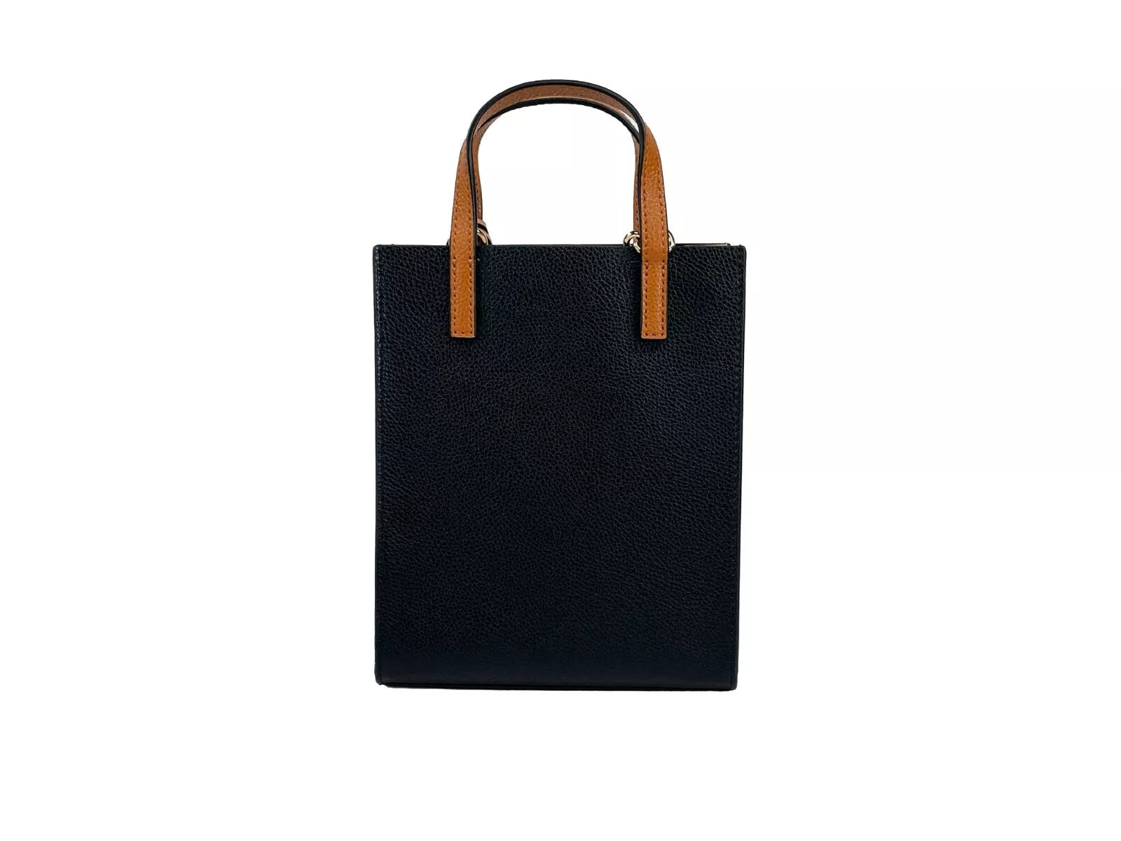 Bolsa transversal de couro Marc Jacobs Micro Grind Smoke Almond