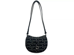 Bolsa transversal Burberry Mini Rocking Horse preta