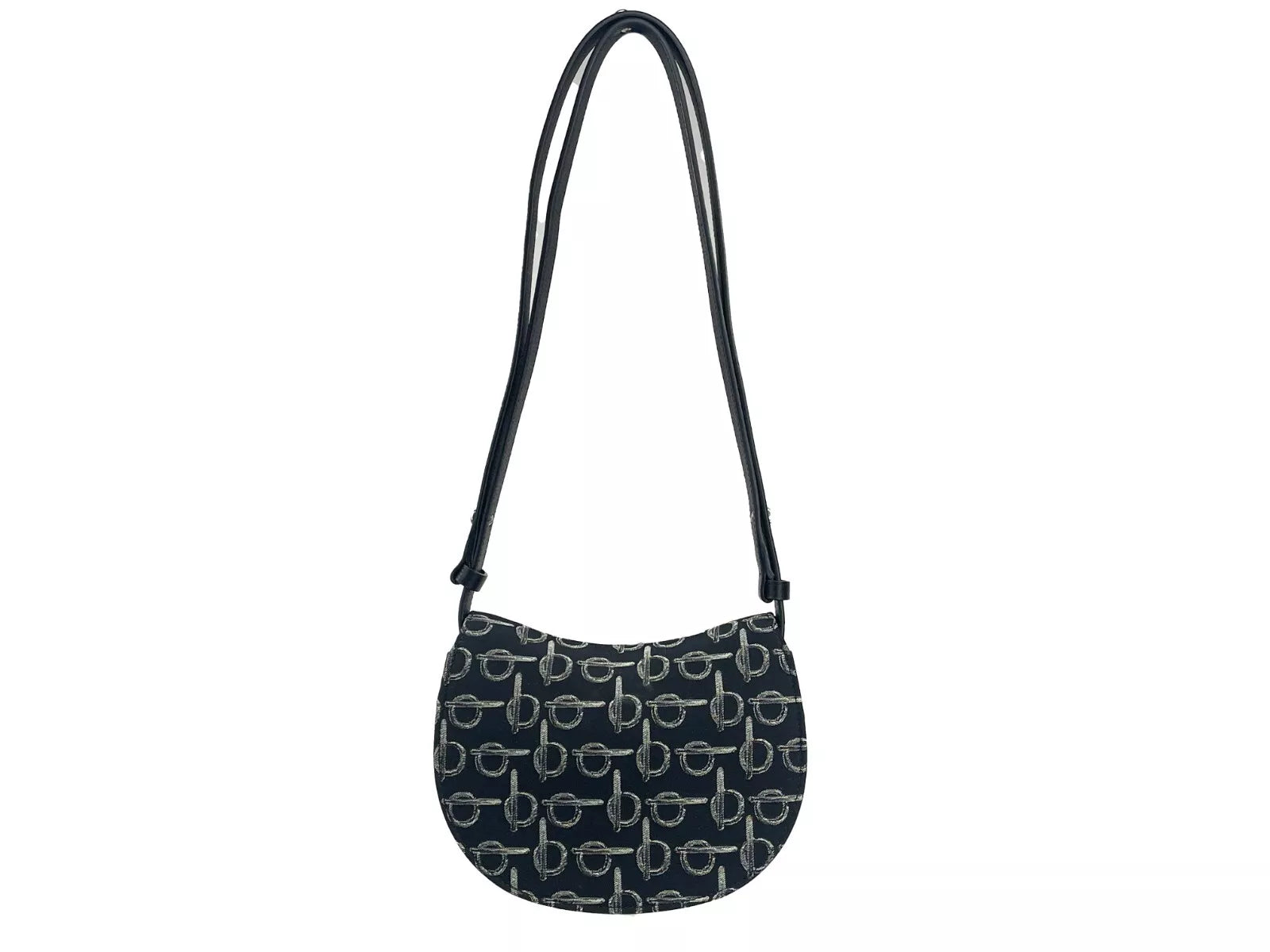 Bolsa transversal Burberry Mini Rocking Horse preta