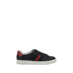 Tênis Gucci de couro preto