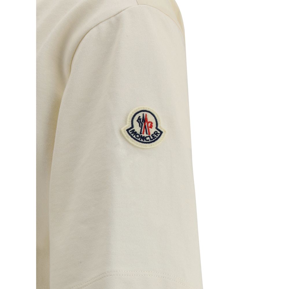 Camiseta Moncler com fendas laterais