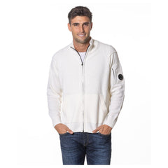 Suéter de lã branca da CP Company