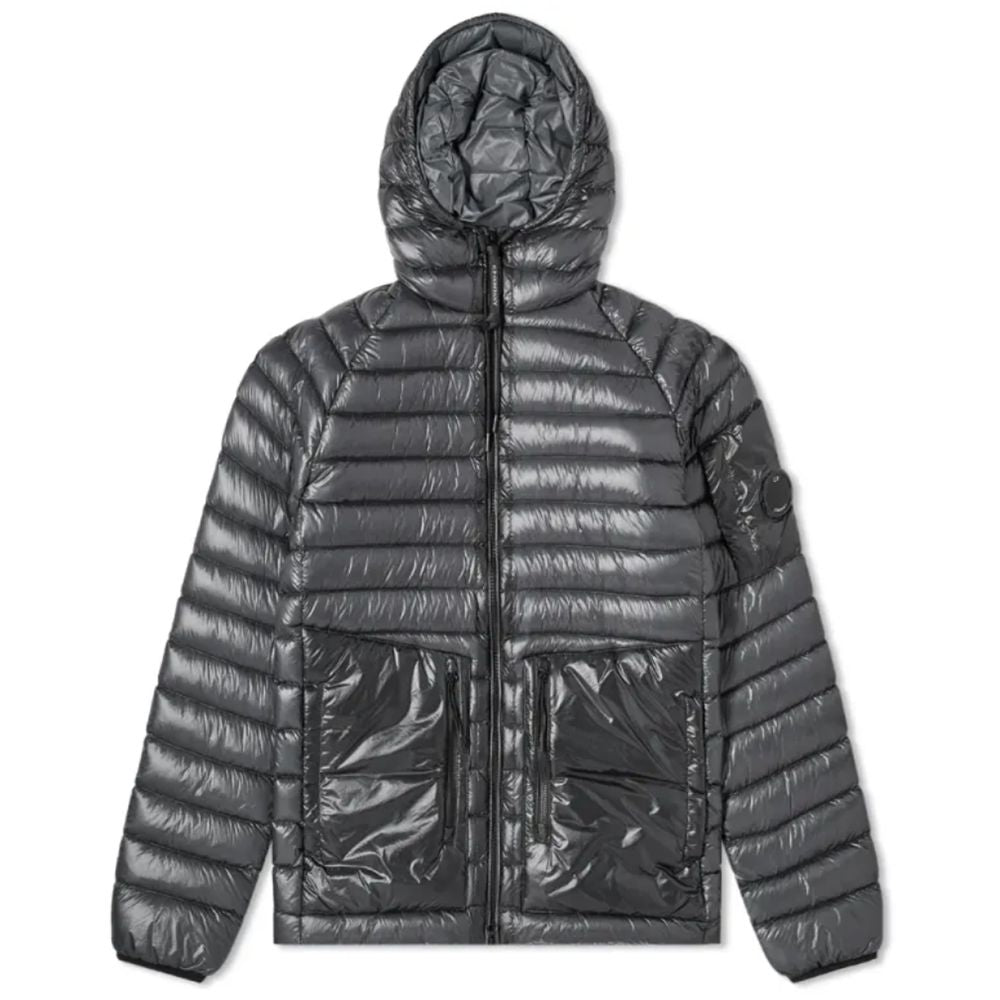 Jaqueta de Nylon Cinza da CP Company