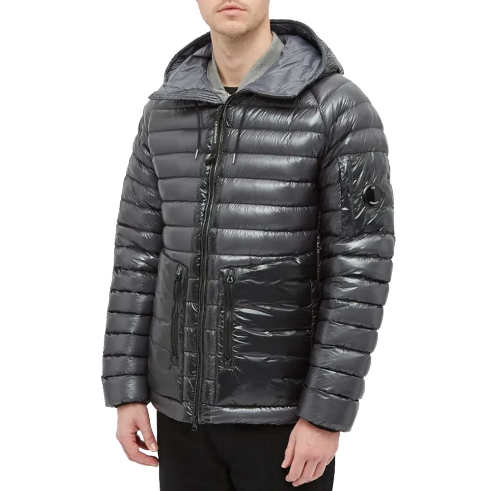 Jaqueta de Nylon Cinza da CP Company