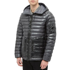 Jaqueta de Nylon Cinza da CP Company