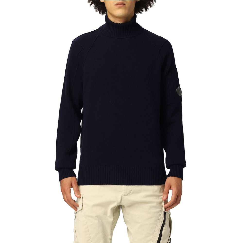 Suéter de lã azul da CP Company