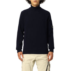 Suéter de lã azul da CP Company