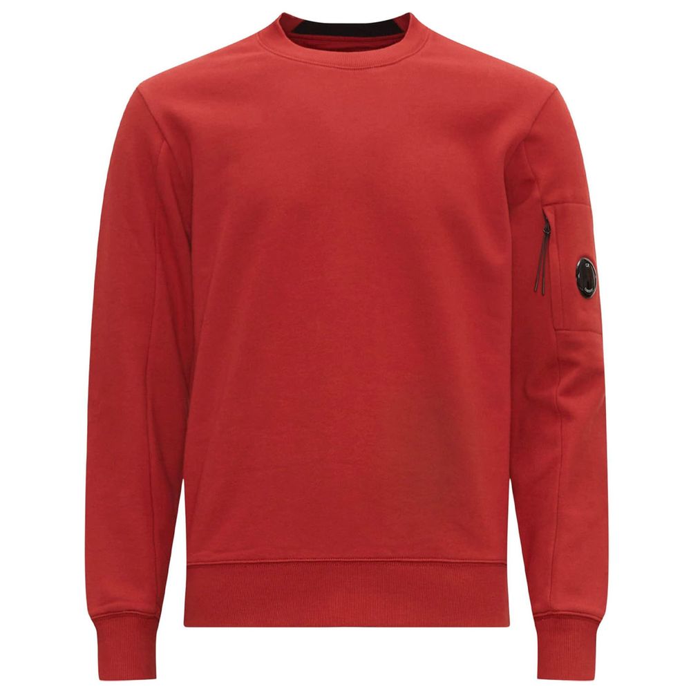 Suéter de algodão vermelho da CP Company
