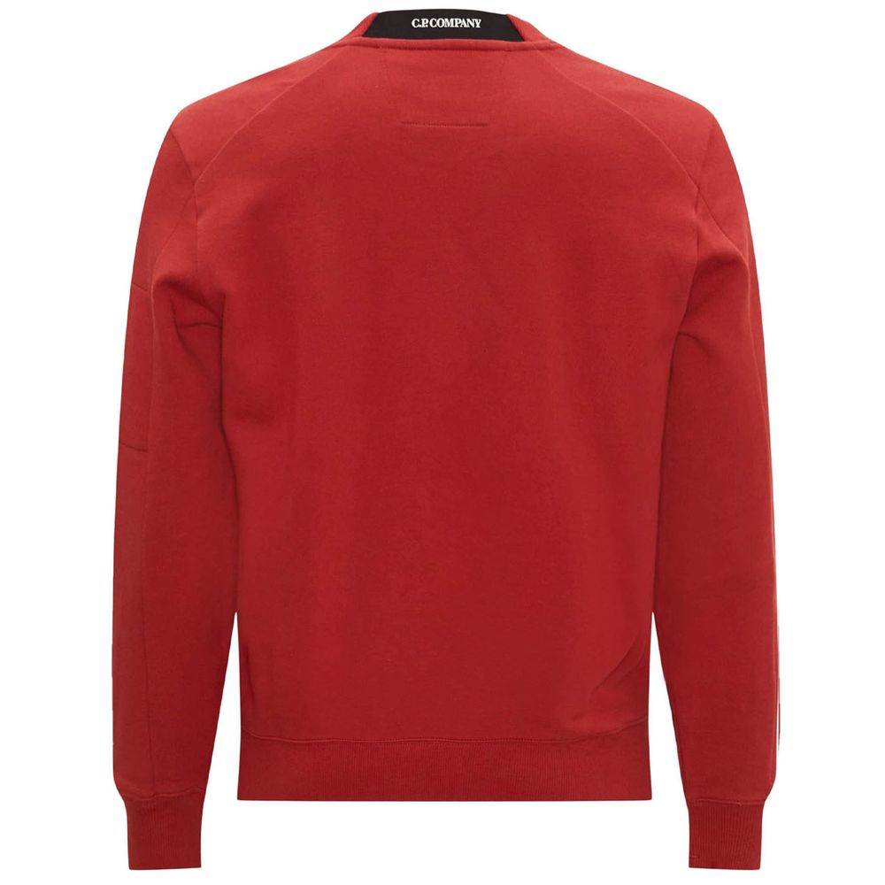 Suéter de algodão vermelho da CP Company