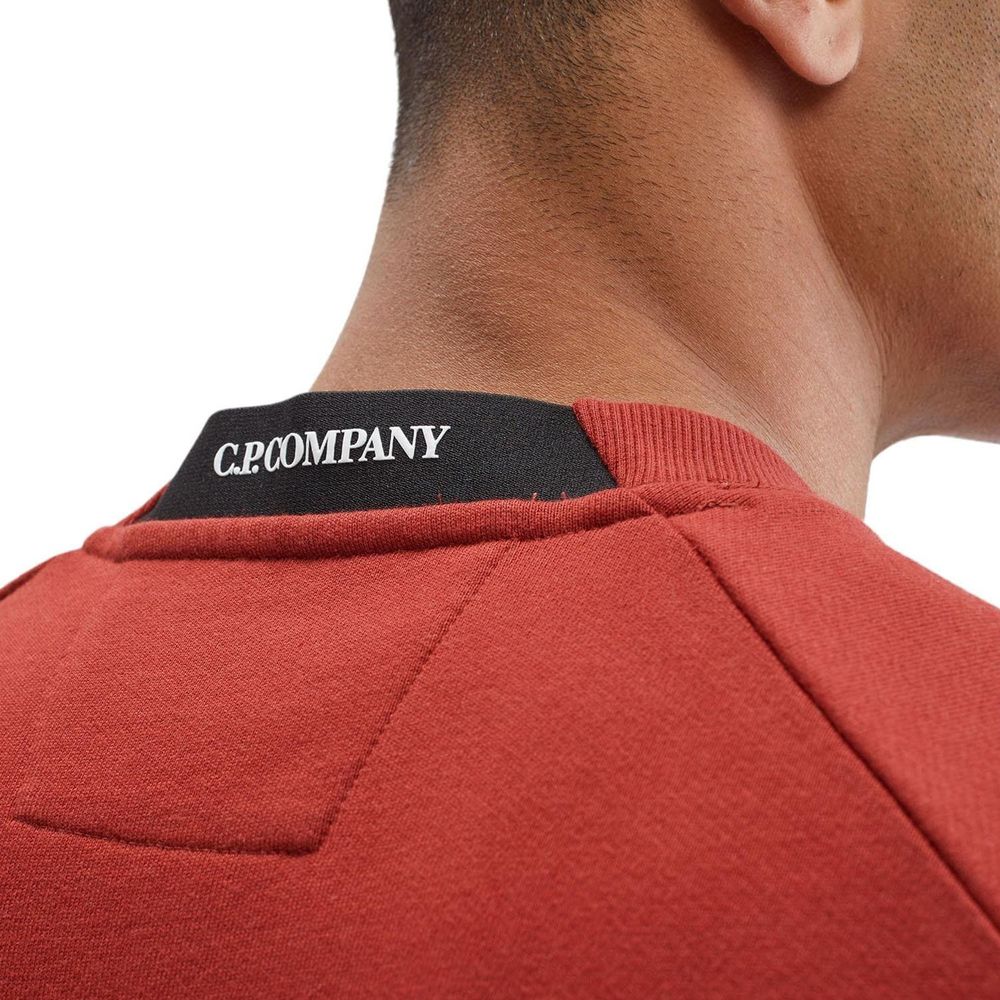 Suéter de algodão vermelho da CP Company