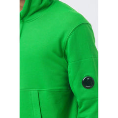Suéter de algodão verde da CP Company