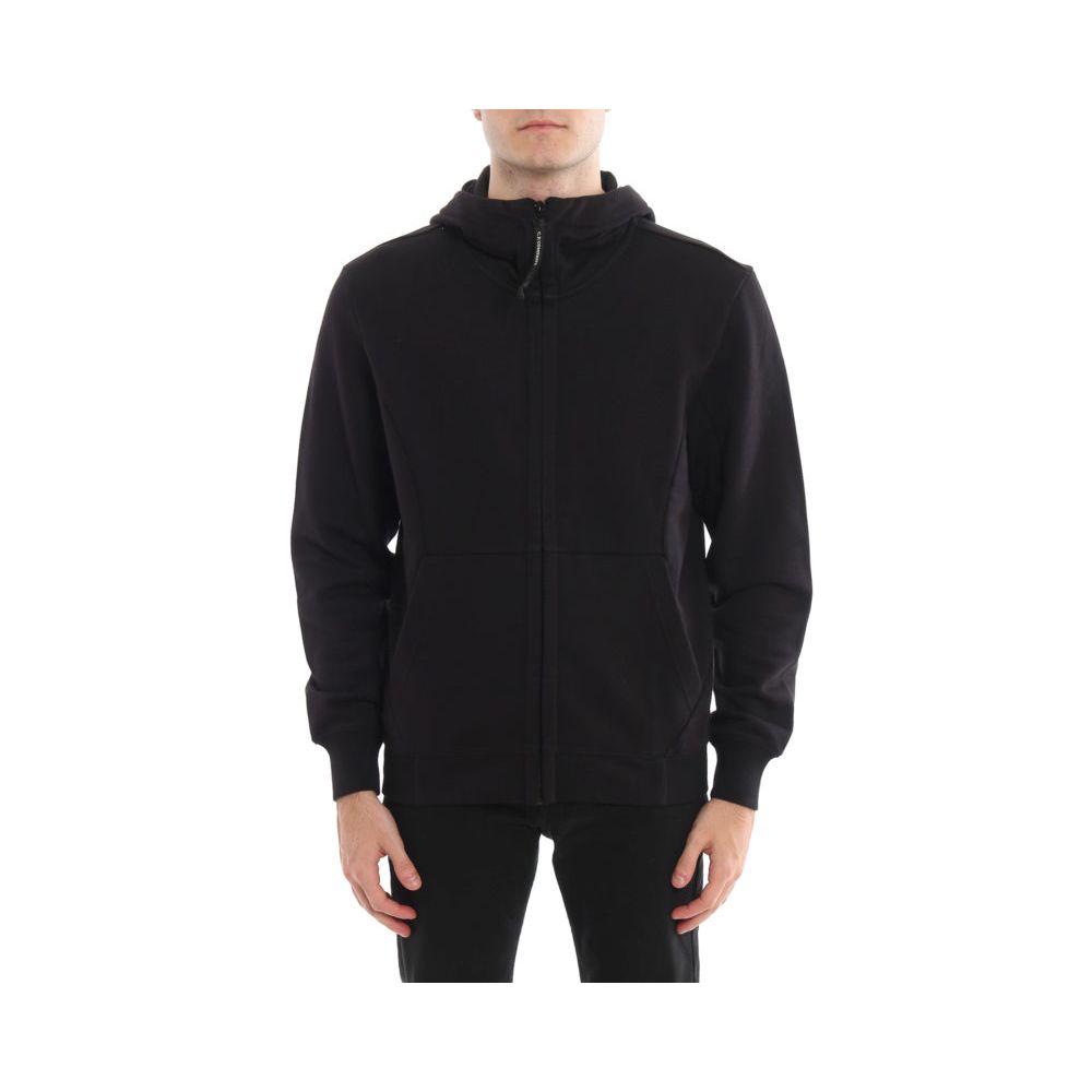Suéter de algodão preto da CP Company