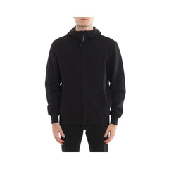 Suéter de algodão preto da CP Company