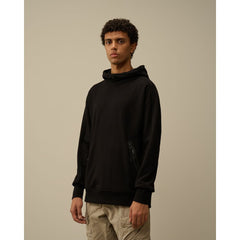 Suéter de algodão preto da CP Company