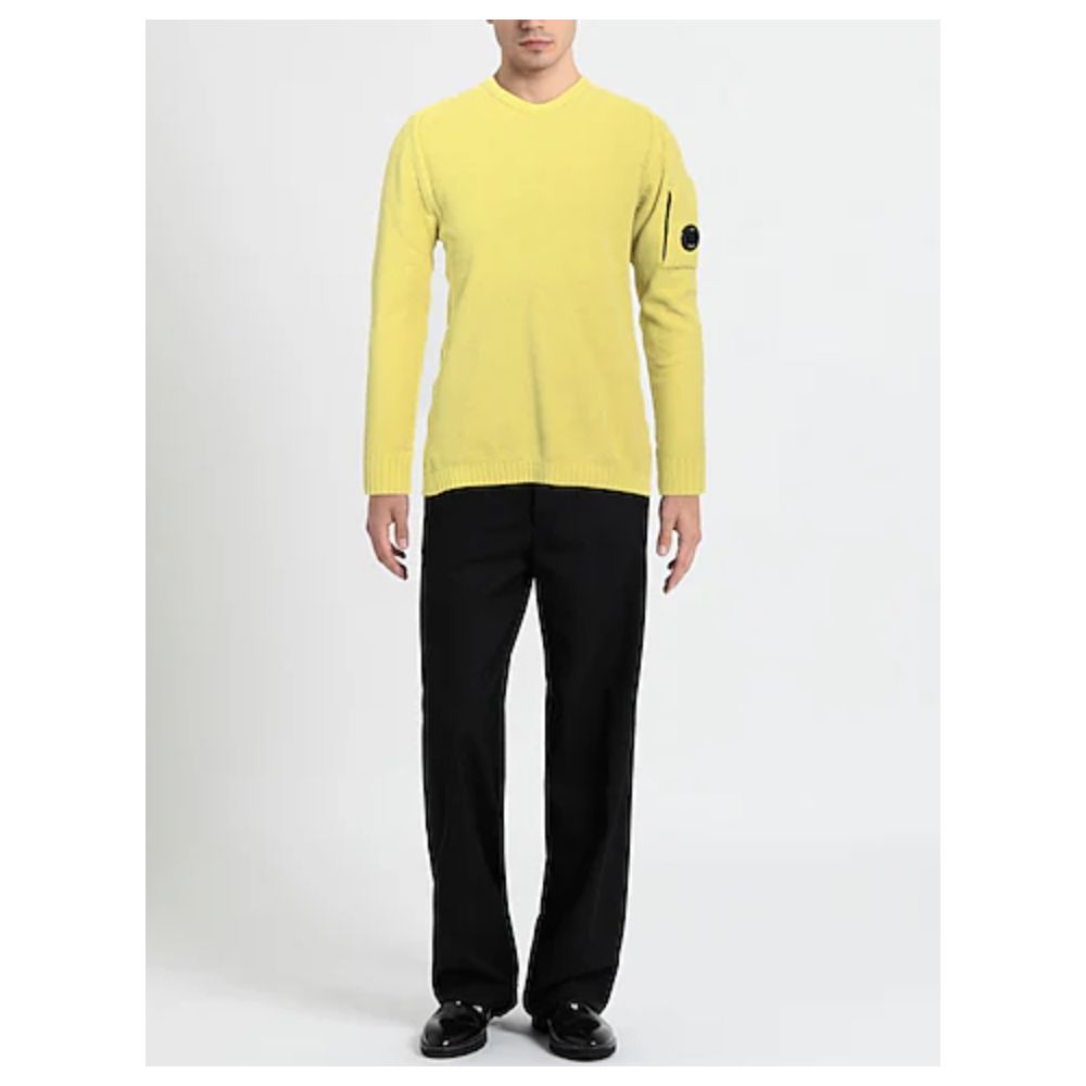 Suéter de algodão preto da CP Company