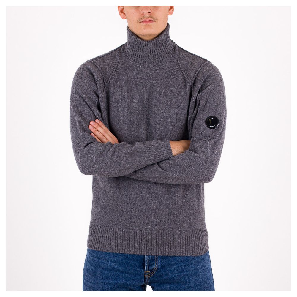 Suéter de lã cinza da CP Company