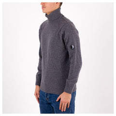 Suéter de lã cinza da CP Company