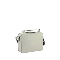 Bolsa de ombro de couro Prada