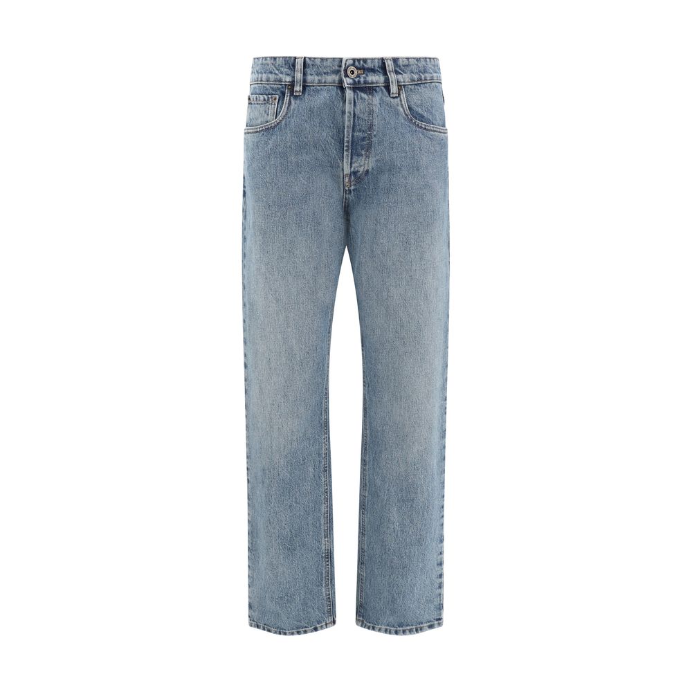 Calça Jeans Reta Miu Miu