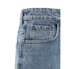 Calça Jeans Reta Miu Miu