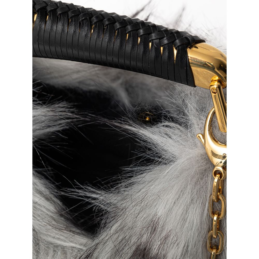 Bolsa de couro cinza Tom Ford