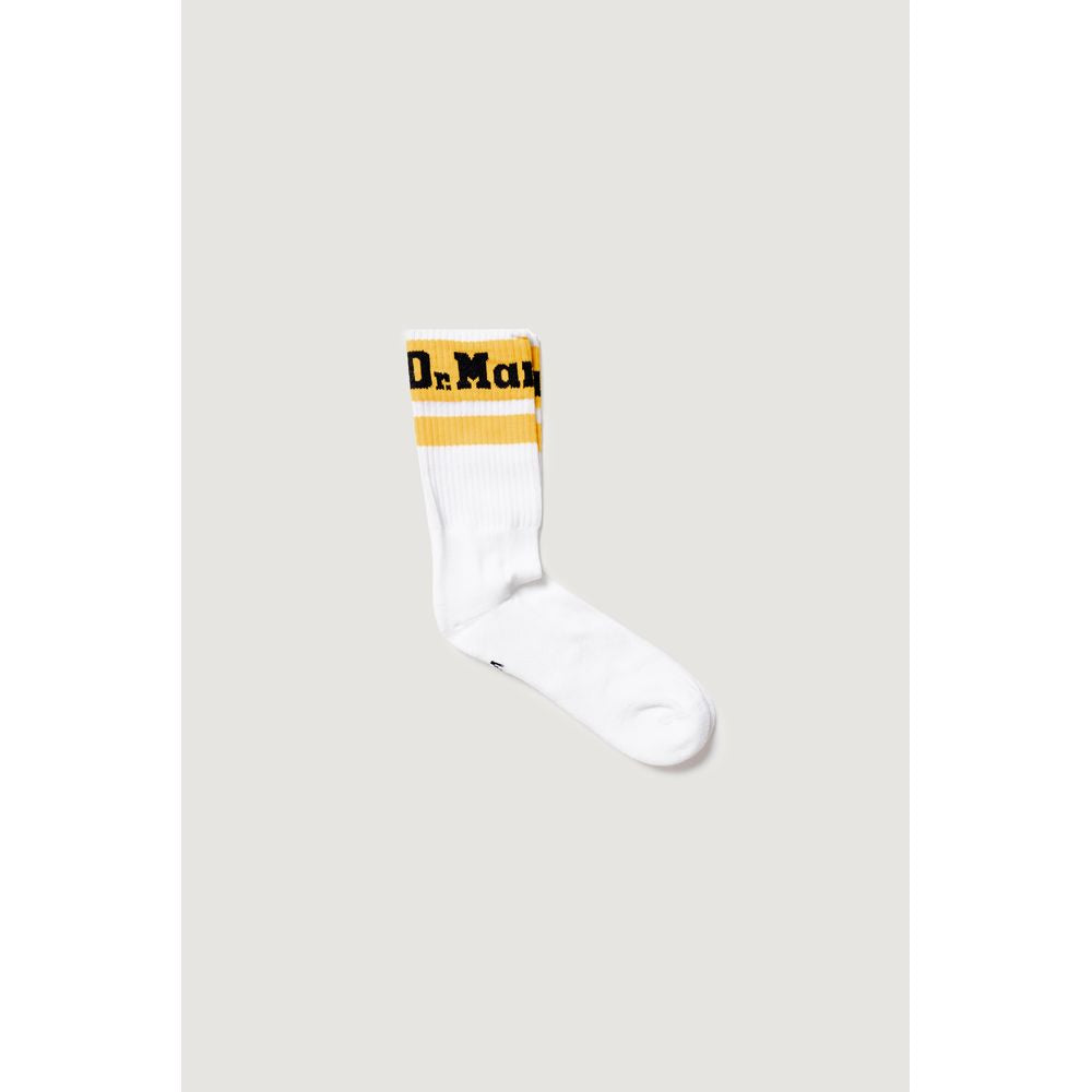 Meia de algodão branca Dr. Martens