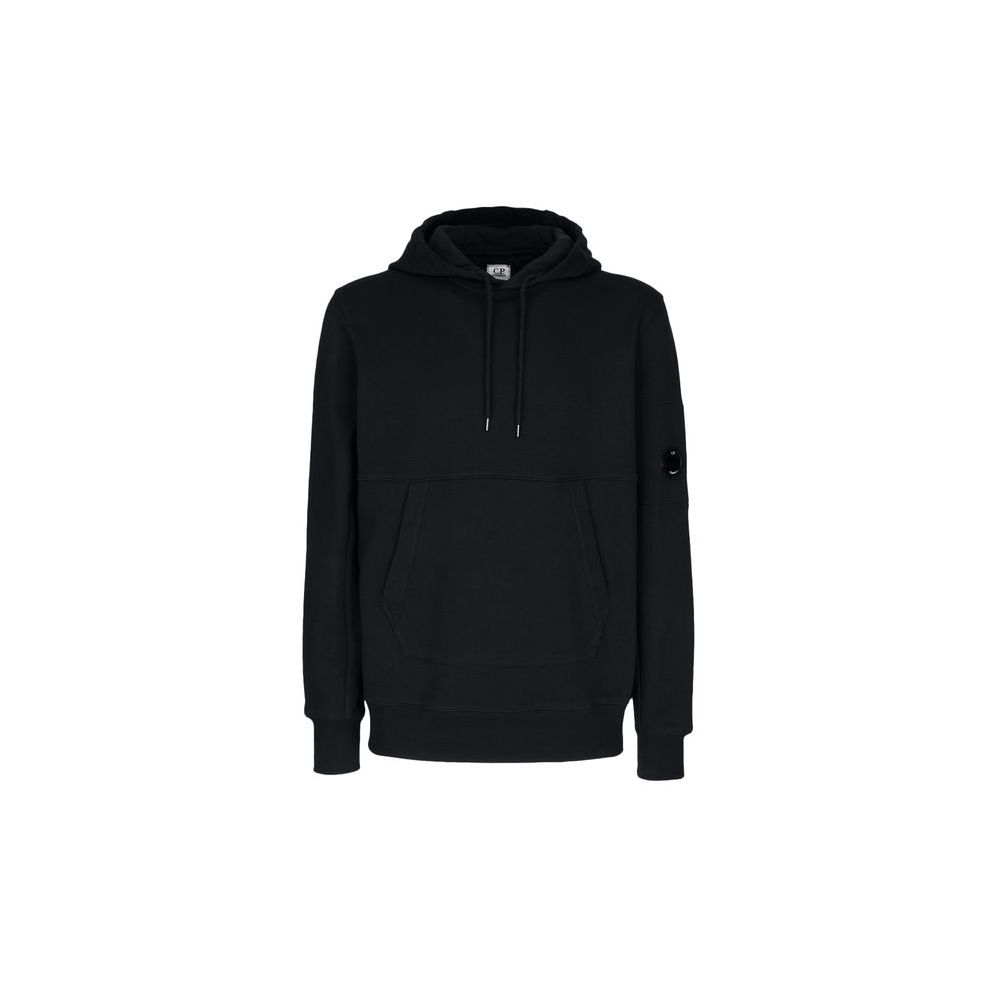 Suéter de algodão preto da CP Company