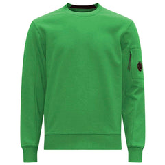 Suéter de algodão verde da CP Company