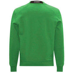 Suéter de algodão verde da CP Company