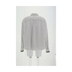 Camisa Listrada Brunello Cucinelli