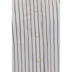 Camisa Listrada Brunello Cucinelli