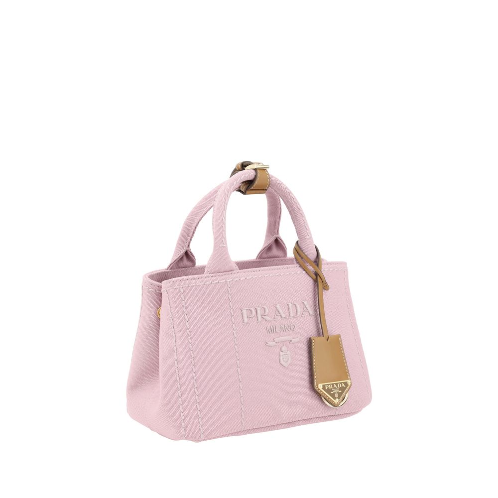 Bolsa de tecido Prada